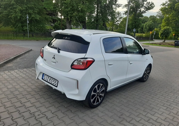 Mitsubishi Space Star cena 43500 przebieg: 45000, rok produkcji 2021 z Konin małe 436